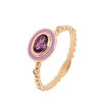Anello Nicora Donna Elite in Oro rosa Ametista COD/N - COD/N